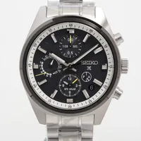 セイコー プロスペックス SBED011 SS ソーラー ブラック文字盤