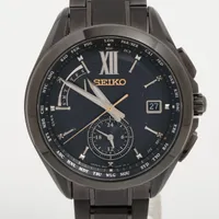 セイコー ブライツ SAGA271 TI ソーラー ブラック文字盤