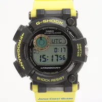 カシオ Gショック フロッグマン 海上保安制度創設70周年コラボ GWF-D1000JCG-9JR SS×ラバー ソーラー デジタル文字盤