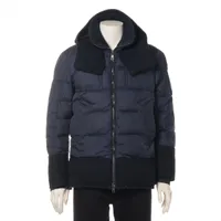 モンクレール ナイロン ダウンコート 17年 1 ネイビー