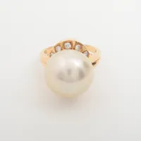 タサキ パール ダイヤ K18(YG)