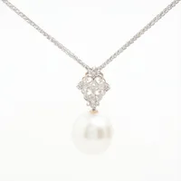 ノンブランド パール ダイヤ K18WG×750