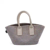 エルメス パニエバスPM リネン ネイビー