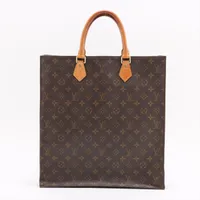 ヴィトン モノグラム サックプラ M51140 ブラウン