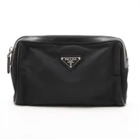 プラダ ナイロン ポーチ ブラック