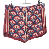 グッチ×アディダス GG レーヨン×ナイロン ショートパンツ L マルチカラー