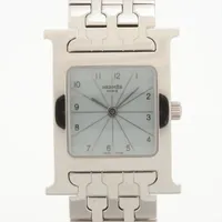 エルメス Hウォッチ HH1.210 SS QZ ブルー文字盤