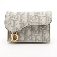 ディオール サドル レザー フラグメントケース ブラック ABランクの