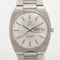 オメガ シーマスター SS AT シルバー文字盤