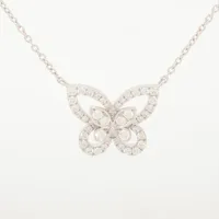 グラフ バタフライ シルエット ダイヤ 750(WG)