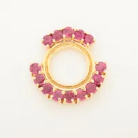 ミキモト ルビー K18(YG)