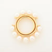 ミキモト パール ネクタイピン K14(YG) 約7.0mm ABランクの買取実績