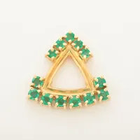 ミキモト エメラルド K18(YG)