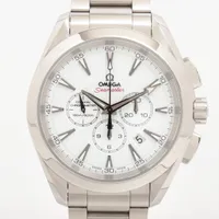 オメガ シーマスター アクアテラ 231.10.44.50.04.001 SS AT ホワイト文字盤