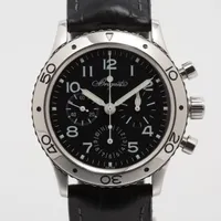 ブレゲ アエロナバル タイプXX 3800ST/92/SW9 SS AT ブラック文字盤