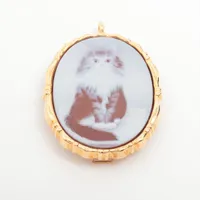 ノンブランド カメオ K18