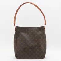 ヴィトン モノグラム ルーピングGM M51145 ブラウン