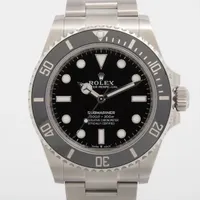 ロレックス サブマリーナー 124060 SS AT ブラック文字盤