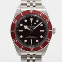 チュードル ブラックベイ58 7939A1A0RU SS AT レッド文字盤