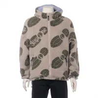 シュプリーム×ティンバーランド ポリエステル×ナイロン パーカー S ベージュ×パープル