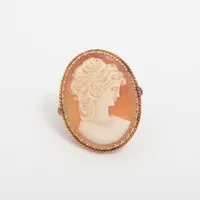 ノンブランド シェルカメオ K18