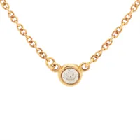 ティファニー バイザヤード 1P ダイヤ 750(YG) 直径約3.40mm