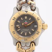 タグホイヤー プロフェッショナル WG1420-0 SS×GP QZ グレー文字盤