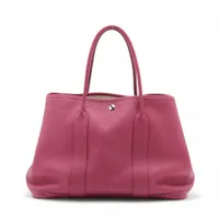 エルメス ガーデンパーティ36 PM カントリー トスカ シルバー金具