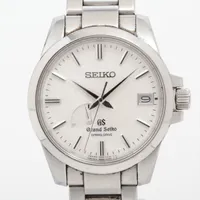 グランドセイコー スプリングドライブ SBGA025 SS AT シルバー文字盤