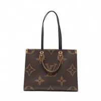 ルイ・ヴィトン モノグラム ジャイアント リバース オンザゴーMM M45321 ブラウン