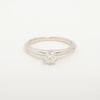 ティファニー ソリテール ダイヤ Pt950 H