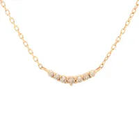 アガット ダイヤ K10(YG)