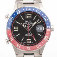 ボールウォッチ ロードマスター パイロットGMT DG3038A-S2CJ-BK SS AT ブラック文字盤