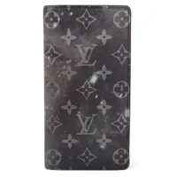 ヴィトン モノグラム・ギャラクシー ポルトフォイユブラザ M63871 ロングウォレット ブラック