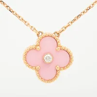 ヴァンクリーフ&アーペル ヴィンテージアルハンブラ セーブル ダイヤ 750(PG)