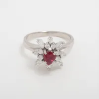 ルビー ダイヤ Pt900