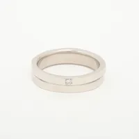 ハリーウィンストン インフィニット ワンラウンド ウェディングバンド ダイヤ Pt950