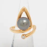 ノンブランド パール ダイヤ K18