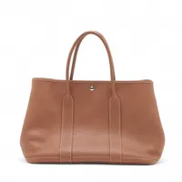 エルメス ガーデンパーティ36 PM ネゴンダ ゴールド シルバー金具