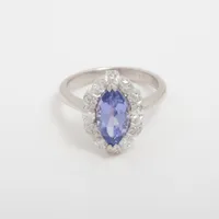 ノンブランド タンザナイト ダイヤ Pt900