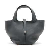 エルメス ピコタンロック18 PM トリヨンクレマンス グリミスティ ゴールド金具