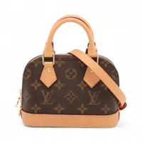 ヴィトン モノグラム ナノアルマ M82717 ブラウン