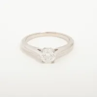 ハリーウィンストン ソリティア ダイヤ Pt950 F