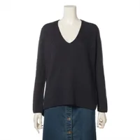 エルメス ウール ニット 14AW 34 ネイビー