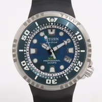 シチズン プロマスター E365-00D6W03 SS×ラバー ソーラー ブルー文字盤