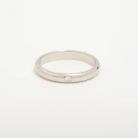 カルティエ ウェディング 1P ダイヤ Pt950 47