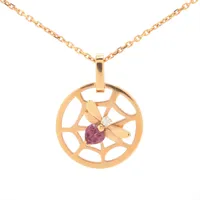 ショーメ アトラップモワ ガーネット ダイヤ 750(PG)