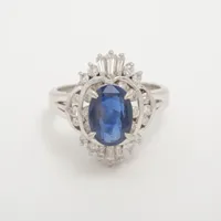 ノンブランド サファイア ダイヤ Pt900