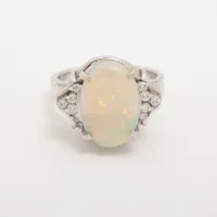 ノンブランド オパール ダイヤ Pt900