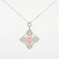 ノンブランド 色石 ダイヤ Pt900×Pt850